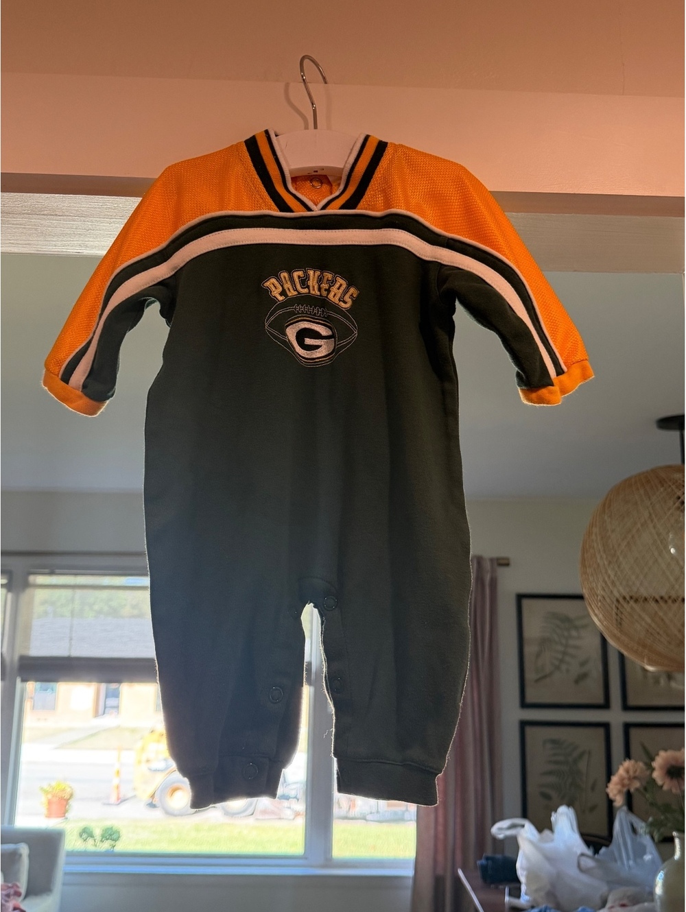 NFL Packers Baby Jumper size 3-6 months